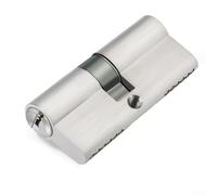 Cylindre de serrure antivol pour porte Gdfnmogo - 70 mm - Double cylindre - Pour chambre à coucher - Avec 3 clés - Construction en acier résistant à la violence