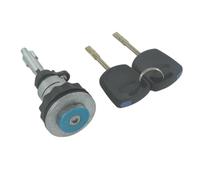 Cylindre De Serrure Arrière Coffre Avec 2 Clés Interrupteur D'allumage Serrures Porte Compatible Avec Ford Pour Fiesta 1999-2002 Al180 96FGA22050CG Serrure Neiman antivol