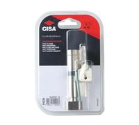 Cylindre de serrure CISA Expert 10 à bouton L.40 + 40mm 5 clés