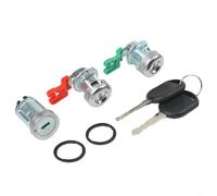 Cylindre de serrure de commutateur d'allumage avec clés 1 set 924-717 4L3Z11582BB 707592 Remplacement direct pour Ford Focus pour Escape Fusion Explorer Navigator