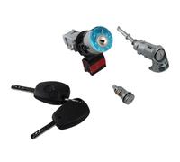 Cylindre de Serrure de Contact pour Honda Clio III (2005-2012) et Honda Kangoo III (2009-2018). Serrure de Porte avec 2 clés. Références : 806012544R et 806012362R.
