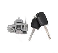 Cylindre de serrure de porte avant gauche avec 2 clés 1552849 compatible avec Focus C-Max S-Max - Matériel métallique de rechange direct pour kit de réparation de porte côté conducteur
