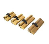 Cylindre de serrure de porte avec clé Cylindre 11 dents Cylindre de porte de dents 63 68 73 80 93 95mm LOCK SÉCURITÉ SÉCURITÉ BRANCHE DOUBLE SUPPRESSE SUPER AVEC TOUCHES AB Kit de serrure de porte