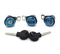 Cylindre de Serrure de Porte Gauche et Droite avec 2 clés pour Citroën Berlingo Xsara Picasso et Partner (1996-2008) 9170G3 252522 Kit de Barillet de Serrure de Porte (1 Gauche 2 Droites)