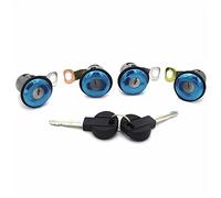 Cylindre de Serrure de Porte Gauche et Droite avec 2 clés pour Citroën Berlingo Xsara Picasso et Partner (1996-2008) 9170G3 252522 Jeu de barillets de Serrure de Porte (2 Gauche 2 Droite)