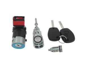 Cylindre De Serrure De Porte, Interrupteur D'allumage, Jeu De 2 Clés, Compatible Avec Master Mk II III 2010-2018 Pour Kangoo II 2008-2025 806012544R Neiman Démarrage Antivol