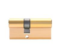 Cylindre de Serrure Débrayable Cylindre antivol, noyau de serrure porte, d'accès à l'ancienne, Double ouverture AB universel, type 2 + 5 clés(80mm32.5add47.5)