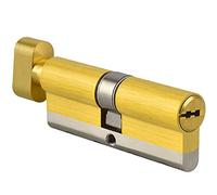 Cylindre de Serrure Débrayable Cylindre De Serrure À Porte Côtés Barre D'acier Anti-acier Inoxydable Cuisson 60 65 70 75 80 85 90 95 100mm(90MM)