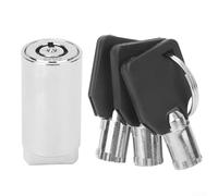 Cylindre de serrure en alliage de zinc pour distributeur automatique et coffre-fort avec 3 clés et un mécanisme interne lisse pour une sécurité fiable