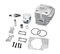 Cylindre de soufflerie 51 mm pour kit de piston pour souffleurs 75,6 cc 580BFS 578BTF 580BTS - Cylindre de rechange en métal pour travaux de jardin et aménagement paysager professionnel