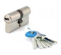 Cylindre de sûreté TESA T60 débrayable - Nickelé - 30 x 50 - Varié - 5 clés - T6553050N Nickelé G