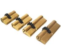 Cylindre de Verrouillage, 1 PCS Cylindre 11 Dents Porte de Vitesses Collindre Colaire Core Core Double Spring Super with Keys Clènes Lock Cylindre, 63 mm