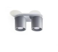 Cylindre Deckenleuchte Gris Aluminium Moderne Plafonnier Luminaire de Cuisine