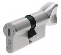 Cylindre double à bouton varié haute sécurité Radial-R - 3 clés - 47,5 x B47,5 mm VACHETTE