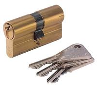 Cylindre double V5 7100 VACHETTE Laiton varié 30x40 mm + 3 clés - 17159000