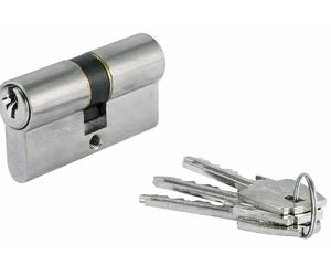 Cylindre double varié TE5 - 30 x 90 - Laiton nickelé - TESA - 50303090N