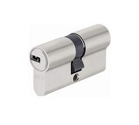 Abus EC-SNP Cylindre débrayable pour portes extérieures/entrées d'appartement 30 x 40 Nickelé Mat