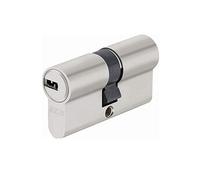 Abus EC-SNP Cylindre débrayable pour portes extérieures/entrées d'appartement 35 x 40 Nickelé Mat