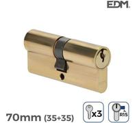 Cylindre EDM r15 Européen Longue Came Or Laiton (70 mm)