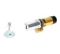 Cylindre en 2 parties série 787 z doré en 62 46 mm 3 étoiles - fichet - laiton doré Noir G