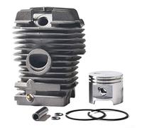 Cylindre en aluminium et pour assemblage de piston pour Sl 029 039 Ms290 Ms390 46 mm Alésage Kit complet avec deux anneaux et circlips