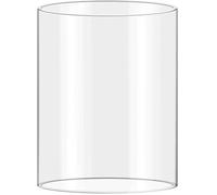 Cylindre en verre borosilcate transparent - Ouverture extérieure en bas et en haut - 12 cm - Hauteur : 30 cm - Paroi : 3 mm - Sans fond - Nous fabriquons les cylindres dans tous les diamètres et