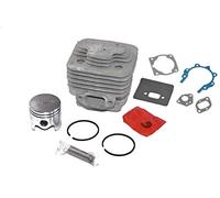 Cylindre et piston 44 mm compatibles avec débroussailleuse KraftMuller RACING Ribimex Motopro T-Mech CEP