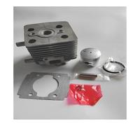 Cylindre et Piston de souffleur de Feuilles portatif Complet 34mm, adapté à la poignée de Moteur HUS-BLO300 BLO300AN 300AN Pro 30(Without Bearing)