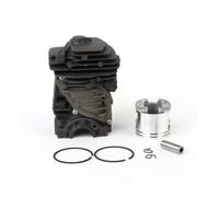 Cylindre et Piston plaqué Nikasil de 44 mm, Ampoule d'amorçage AF for tronçonneuse MS251 MS 251, kit de roulements et Joints d'huile 1143 020 1207(16pcs for MS251)