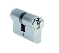 Cylindre à double entrée 30X30 laiton nickelé - CISA - 831007-02-0A