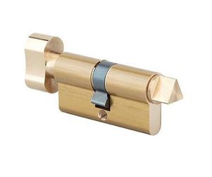 Cylindre européen à bouton et triangle de 14 mm dépassant laiton ROBERT COUILLET 561.14