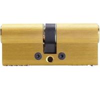 Cylindre européen à bouton rotatif, Cylindre de serrure de classe C, cylindre de serrure de porte universel standard en cuivre, cylindre de serrure à barillet de la série CC(75mm(37.5 37.5))