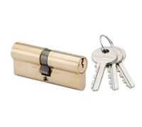 RONIS Cylindre européen 120751 double entrée 35 x 65 mm laiton sur PTT et EDF