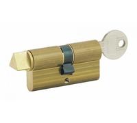 Cylindre européen pompier longueur 30X30mm et triangle de 14mm laiton - COUILLET - TE14053932