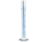 Cylindre gradué 250 ml Cylindre gradué en plastique avec base stable, mesurés universels professionnels respectueux de l'environnement pour les sciences, l'école et la maison, diplômé en plastique