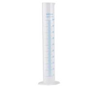 Cylindre gradué en plastique 500 ml de tube à essai hydromètre à échelle Cylindre de mesure portable pour les fournitures laboratoire sciences l'école domicile