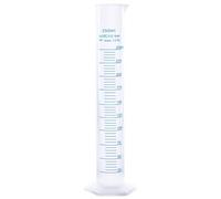 Cylindre gradué en plastique, tube à essai hydrométrique de 250 ml avec échelle transparente, cylindre de mesure portable pour la science à la maison et l'école, fournitures laboratoire, tub