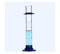 Cylindre gradué en verre borosilicaté 5/10/25/50/100-2000 ml, verrerie de laboratoire for expériences Équipements de laboratoire