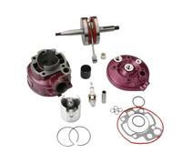 Cylindre Gros alésage 49 mm 90 CC et Vilebrequin de Course Compatible avec Moteur MBK TZR 50 X-Power R X-Limit SM 50 CC 2T Minarelli AM6 de Rechange