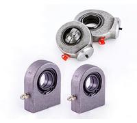 Cylindre hydraulique de fixation œil de joint - Œil de soudage - Tête de joint hydraulique (fond cylindrique, 25 mm)