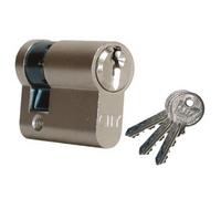 Demi-cylindre City ISEO 30x10mm laiton nickelé - varié V05 KCF001921 - 520930129V05 G