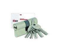 Cylindre ISR6 40x40 5 clés 6 goupilles laiton nickelé Iséo