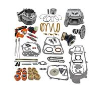 Cylindre Kit De Cylindre Reconstruction Complet 139QMB 139QMA Pour GY6 49cc 50cc Avec Moteur À Base D'assemblage De Tête Scooter Cyclomoteur ATV Piston Tronçonneuse(39mm)