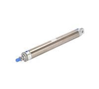 Cylindre MA25 25 50 100 125 150 200 300 400 500mm, mini cylindre à double effet en acier inoxydable(100mm Stroke)