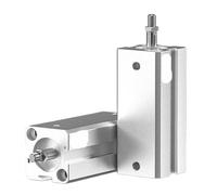 Cylindre mince filetage extérieur dents extérieures 16/20/25/32/40/50/63/80/100 * 5X10/20/30B(SDA32X60B)