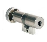 Cylindre monobloc BLOCTOUT double entrée 33,5x33,5mm - BRICARD - 5260028 Noir G