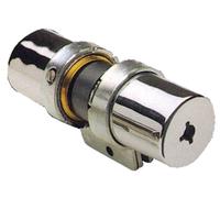 Cylindre monobloc SUPER-SURETE double entrée sans bille 39,5 x 39,5 mm BRICARD 811000