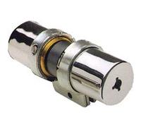 Cylindre monobloc SUPER-SURETE double entrée sans bille 39,5x39,5mm - BRICARD - 811000 Noir G