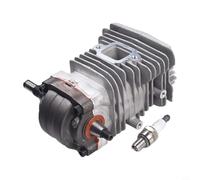 Cylindre moteur, piston, vilebrequin, 40 mm, convient pour Stihl MS211, pour MS211C pour tronçonneuse MS 211, pièce de rechange en métal, cylindre de piston de moteur,