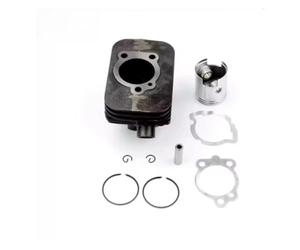 Cylindre Moto Pour Piaggio Pour Ciao Pour Boss 50 Pour Boxer Pour Grillo Si Pour Bravo Pour Ceao 50cc Pièces De Moteur 2 Temps 65CC 43MM Kit Cylindre Piston